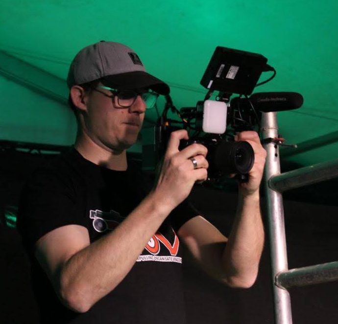 Tijdens opnames voor een aftermovie